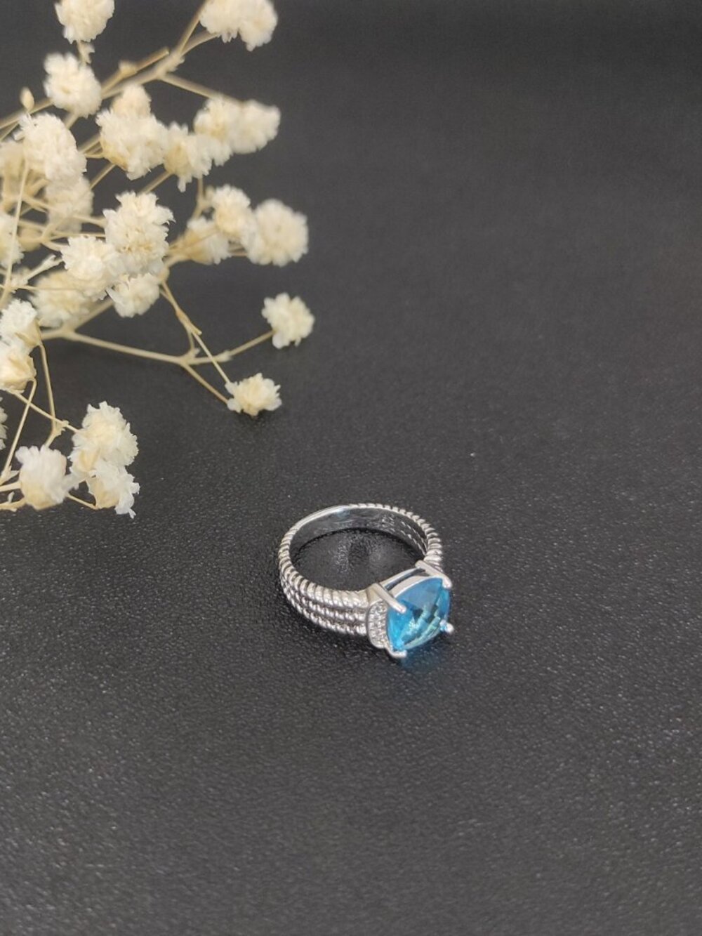 David Yurman 925 Silver Rings with Original Pouch